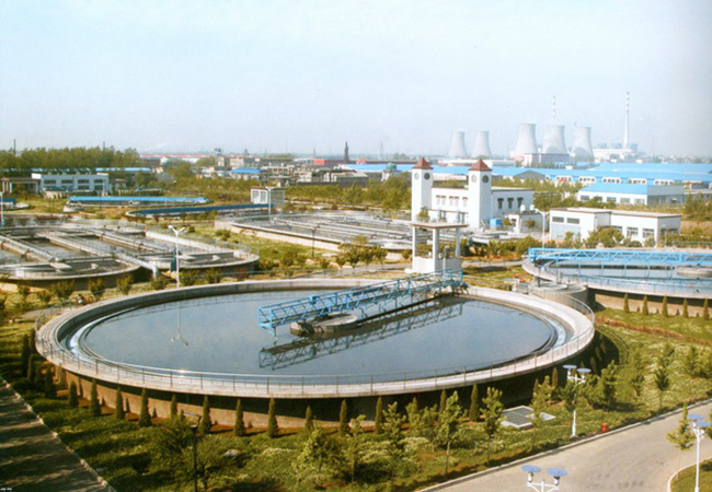 Water treatment factory