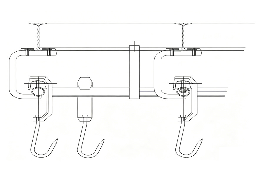 Pipe Rail Conveying Line